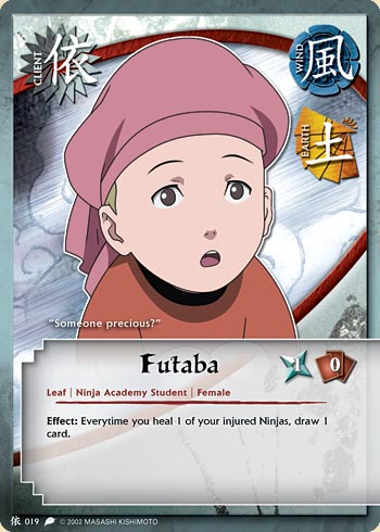 Futaba — Naruto CCG card c019