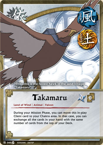 Takamaru — Naruto CCG card c048
