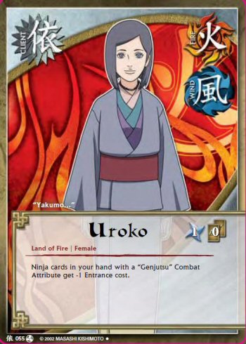 Uroko — Naruto CCG card c055