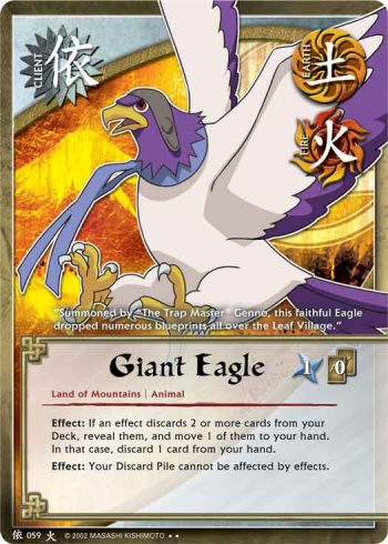 Giant Eagle — Naruto CCG card c059