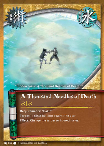 A Thousand Needles of Death — j035