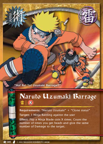 Naruto Uzumaki Barrage — j085