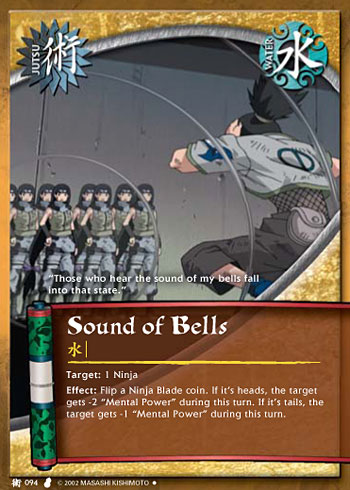 Sound of Bells — Naruto CCG card j094