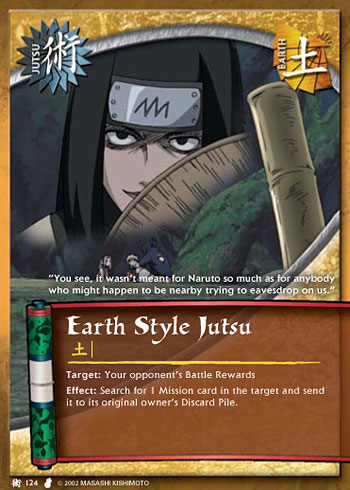 Earth Style Jutsu — j124