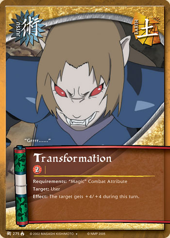 Transformation — Naruto CCG card j275