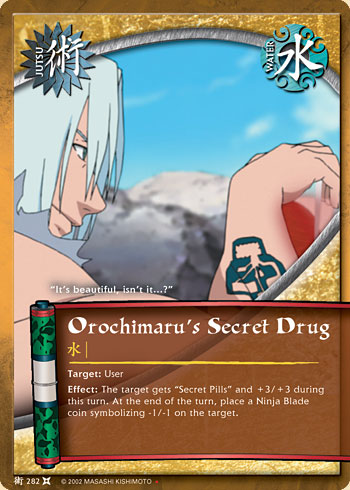 Orochimaru's Secret Drug — j282