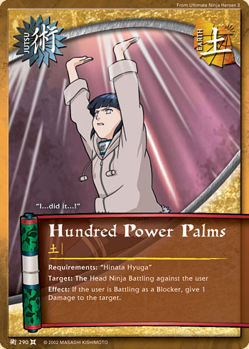 Hundred Power Palms — j290