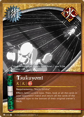 Tsukuyomi — Naruto CCG card j322