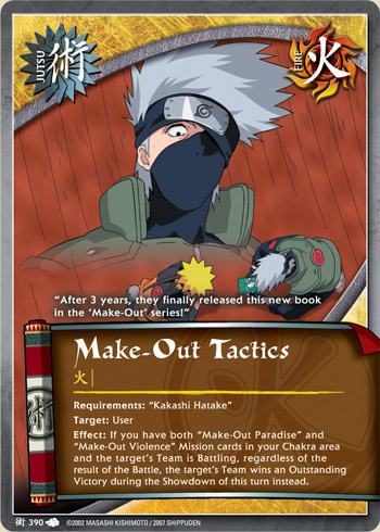 Make-Out Tactics — Naruto CCG card j390