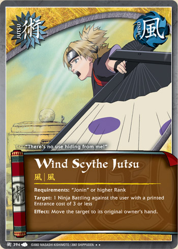Wind Scythe Jutsu — j394