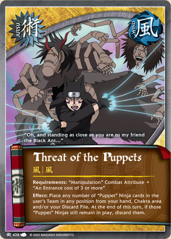Threat of the Puppets — j426