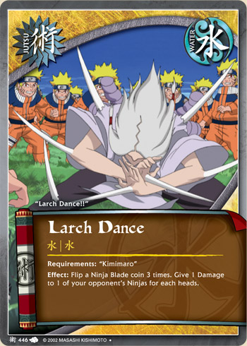 Larch Dance — Naruto CCG card j446