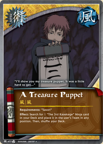 A Treasure Puppet — j477