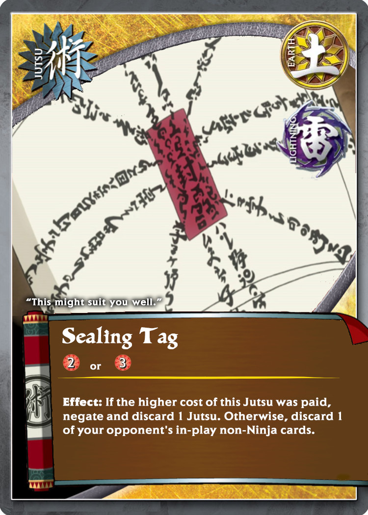 Sealing Tag — j5014