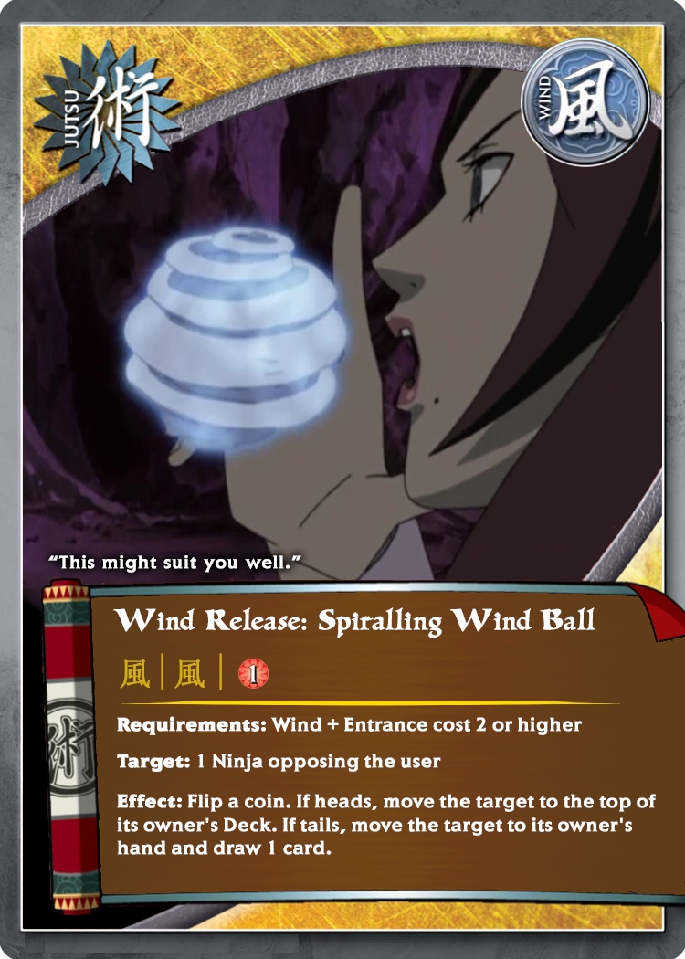 Wind Release: Spiralling Wind Ball — j5016