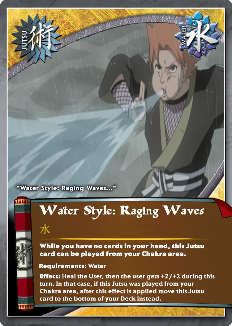 Water Style: Raging Waves — j5017