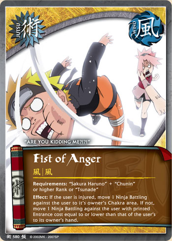 Fist of Anger — j580