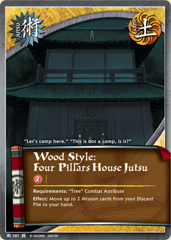 Wood Style: Four Pillars House Jutsu — j587