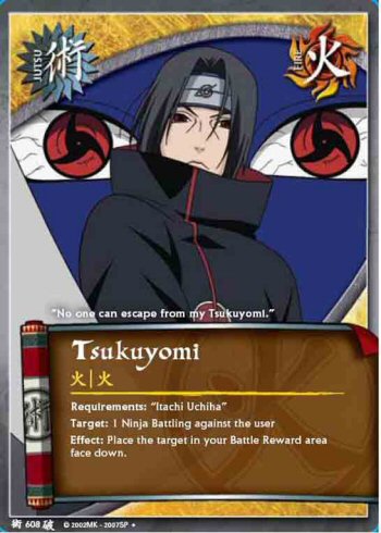 Tsukuyomi — Naruto CCG card j608