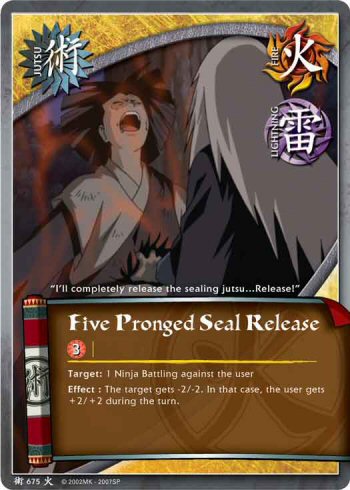 Five Pronged Seal Release — j675