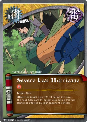 Severe Leaf Hurricane — j701