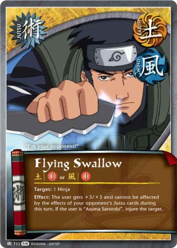 Flying Swallow — Naruto CCG card j711