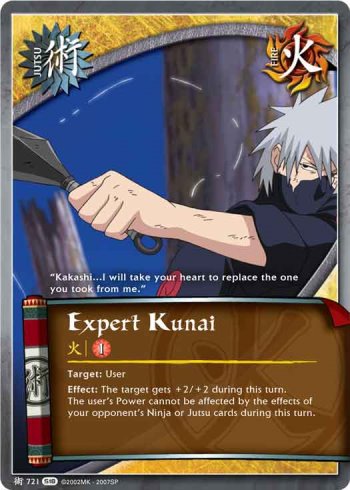 Expert Kunai — Naruto CCG card j721