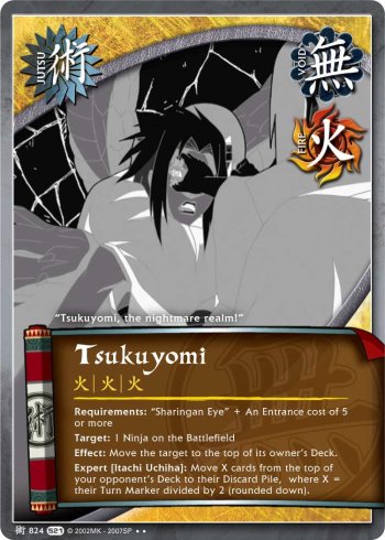 Tsukuyomi — Naruto CCG card j824