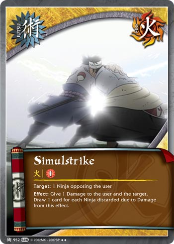 Simulstrike — Naruto CCG card j952