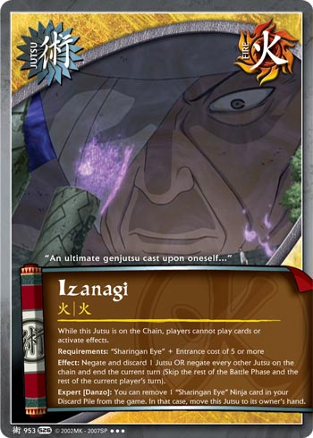 Izanagi — Naruto CCG card j953