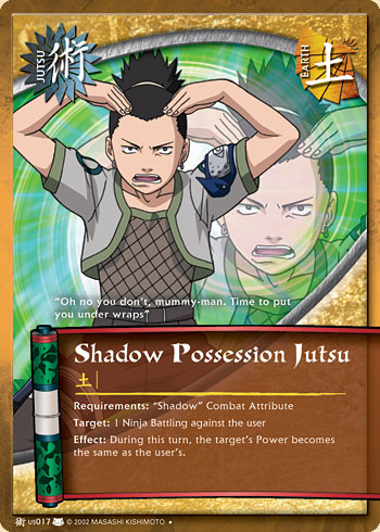 Shadow Possession Jutsu Jus017 — jUS017