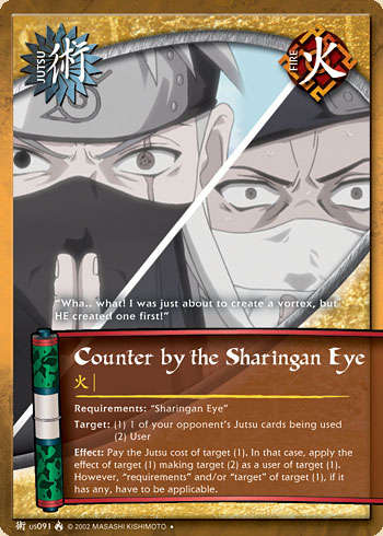 Counter by the Sharingan Eye Jus091 — jUS091