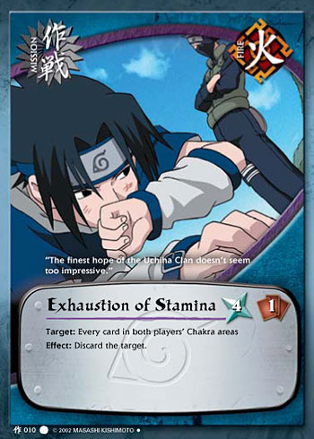Exhaustion of Stamina — m010