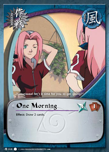 One Morning — m018