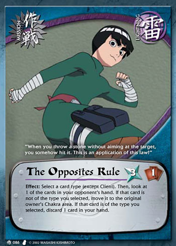 The Opposites Rule — m086