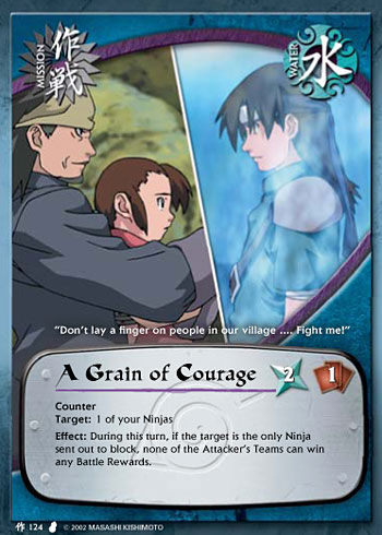 A Grain of Courage — m124
