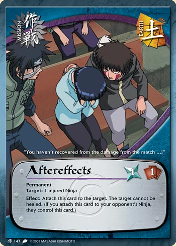 Aftereffects — Naruto CCG card m147