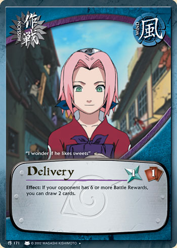 Delivery — Naruto CCG card m171