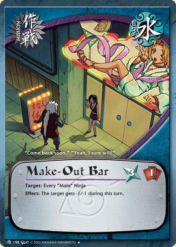 Make-Out Bar — Naruto CCG card m198
