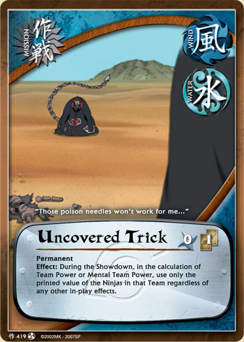 Uncovered Trick — m419