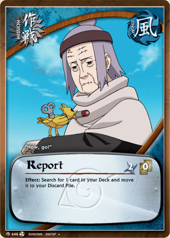 Report — Naruto CCG card m446