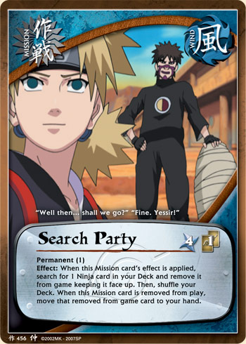 Search Party — Naruto CCG card m456
