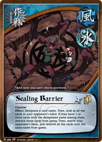 Sealing Barrier — m486