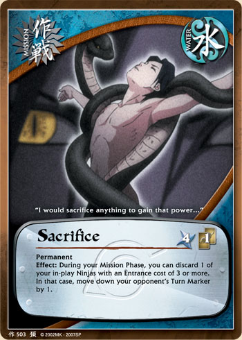 Sacrifice — m503