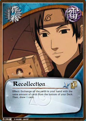 Recollection — Naruto CCG card m590