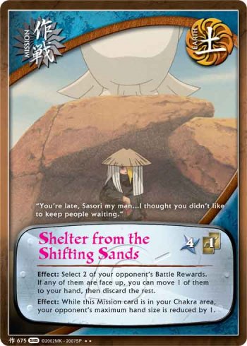Shelter from the Shifting Sands — m675