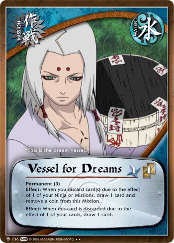 Vessel for Dreams — Naruto CCG card m736