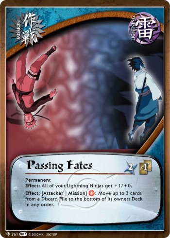 Passing Fates — Naruto CCG card m761