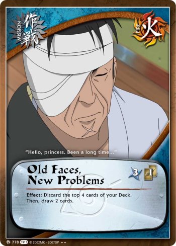 Old Faces, New Problems — Naruto CCG card m778