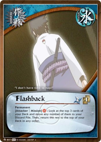Flashback — Naruto CCG card m807